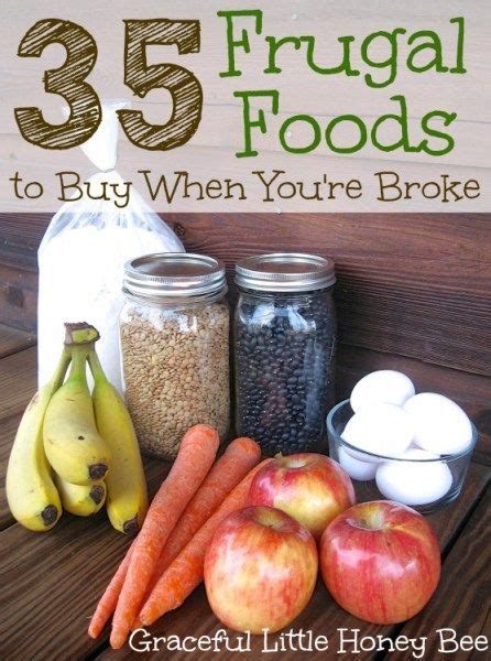 Here are 35 of the most frugal and relatively healthy foods that money can buy. Regularly menu ...