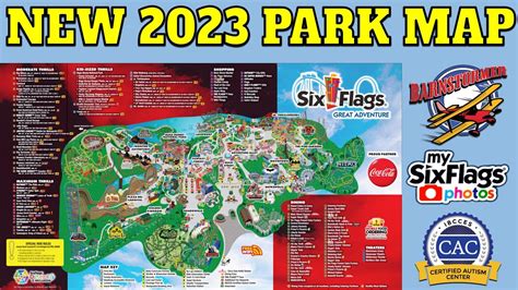 EVERYTHING NEW on the 2023 Map of Six Flags Great Adventure! - YouTube