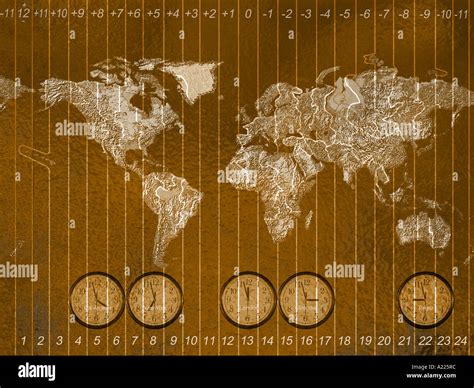 World Time Zones Map New York