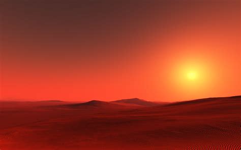 Sahara Desert Sunset Wallpaper