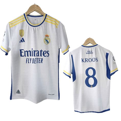 Real Madrid 2023-24 Toni Kroos Home Jersey - Cyberried Store