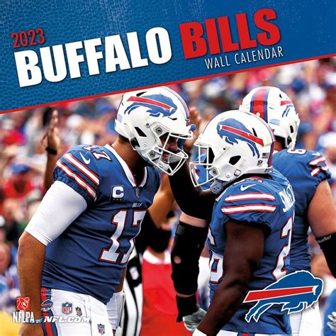 Buffalo Bills Wall Calendar - Printable Word Searches