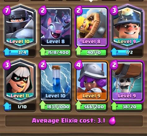 Mega knight's deck | Clash royale deck, Clash royale, Knight