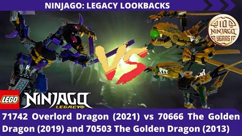 Ninjago Golden Dragon Vs Overlord