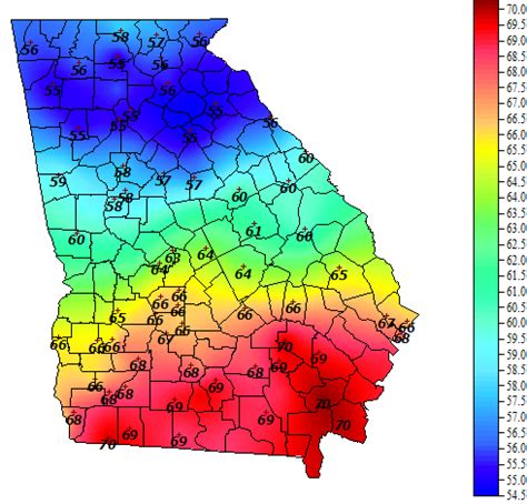 Georgia Weather - Automated Environmental Monitoring Network Page