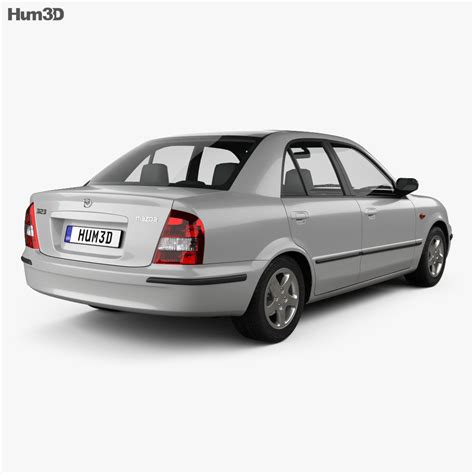 Mazda 323 (Familia) 2003 3D model - Vehicles on Hum3D