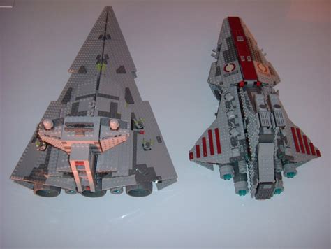 Venator-Class Attack Cruiser vs Imperial Star Destroyer - LEGO Star Wars - Eurobricks Forums