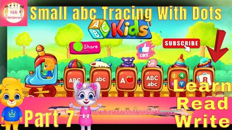 How to write Small Alphabet letters | Small letters abc tracing with ...