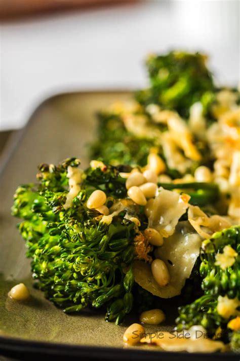 Roasted Baby Broccoli - simplesidedishes.com