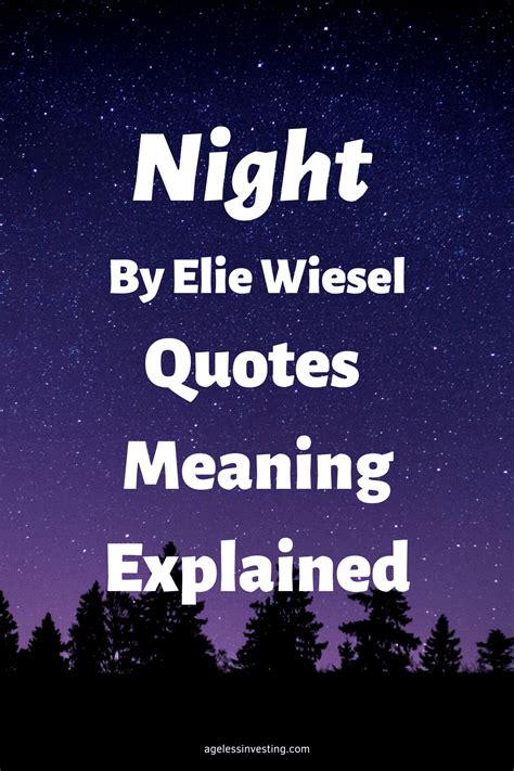 25 Important Night Quotes Meaning Explained | Ageless Investing