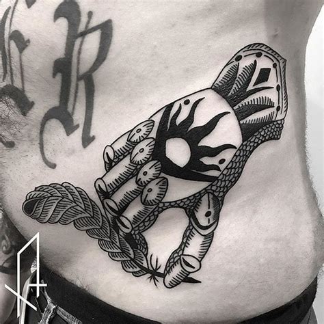 Tattoo uploaded by Robert Davies • Gauntlet tattoo by Gioele Cassarino ...