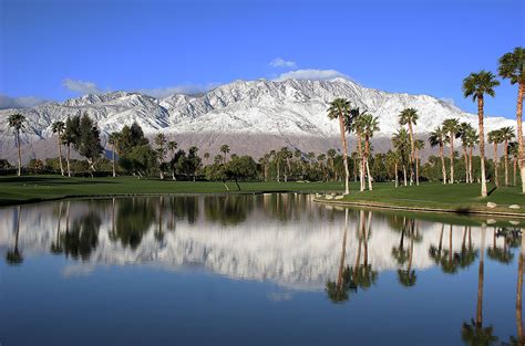 Palm Springs, CA : Mount San Jacinto Snow Reflections photo, picture, image (California) at city ...