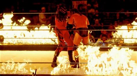 The History Of A WWE Inferno Match Slide Show - YouTube