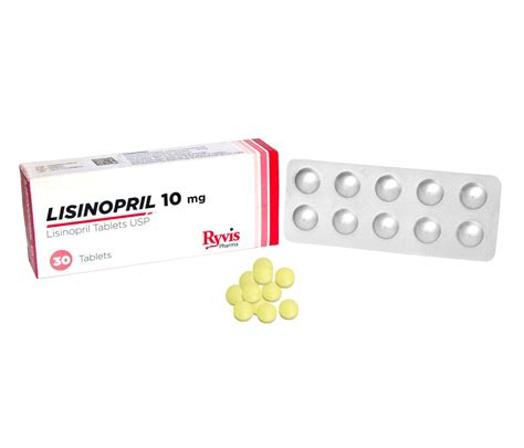 Lisinopril Tablets USP 10 mg | Ryvis Pharma