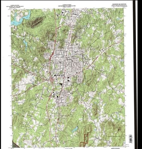 Randolph County, NC: Topographical Maps - Maps of Randolph County