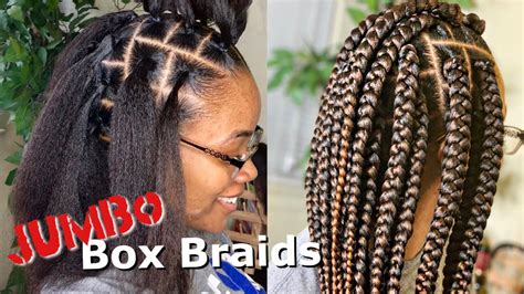 Box Braids Large Parts : Box braids are larger individual braids with ...