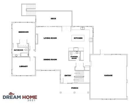 Discover the Floor Plan for HGTV Dream Home 2021 | HGTV Dream Home 2021: Behind the Design | HGTV