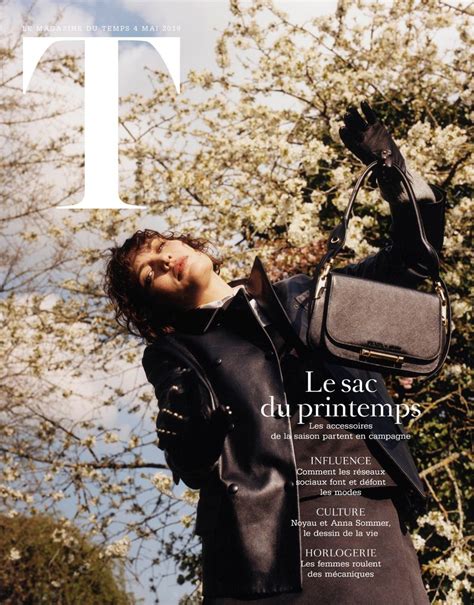 Le Temps T Magazine April 2019 Cover (Various Covers)