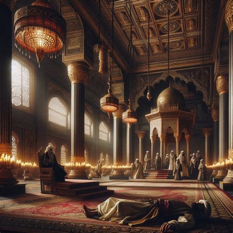 Murdered Man in Sultan's Palace during Jahiliyyah Period | AI Art ...