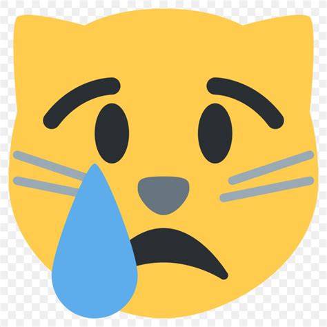 Cat Kitten Face With Tears Of Joy Emoji Crying, PNG, 1024x1024px, Cat, Crying, Emoji, Emoticon ...