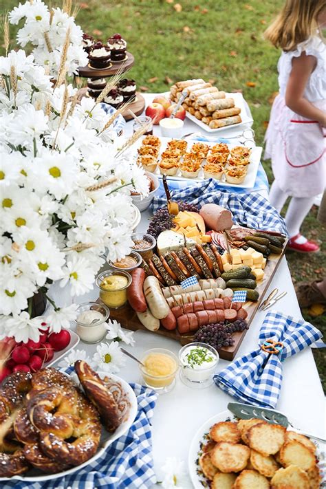 Throw the Ultimate Backyard Oktoberfest Party with a Feast of German Fare - Sprinkle Bakes