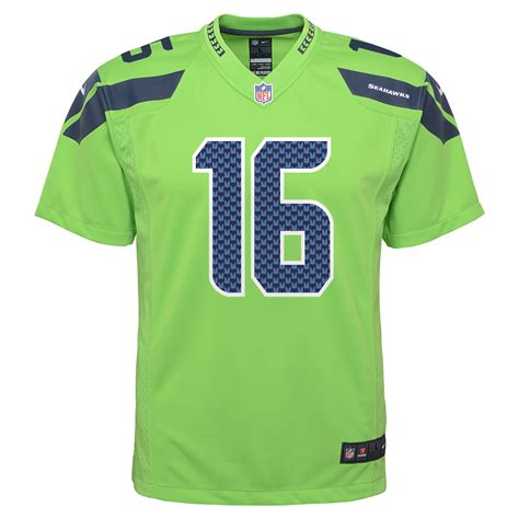 Youth Nike Tyler Lockett Neon Green Seattle Seahawks Game Jersey ...