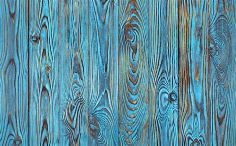 Blue wooden planks | Free Photo