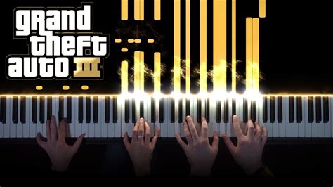 GTA III Theme (Piano Version) - Grim Cat Piano | Shazam