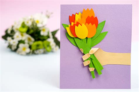 Free Printable Flower Pop Up Card Templates | Best Flower Site