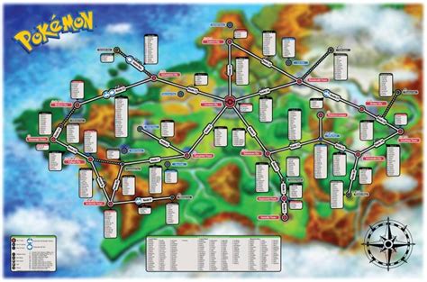 Pokemon Moon Pokemon Map - EDUSTARS