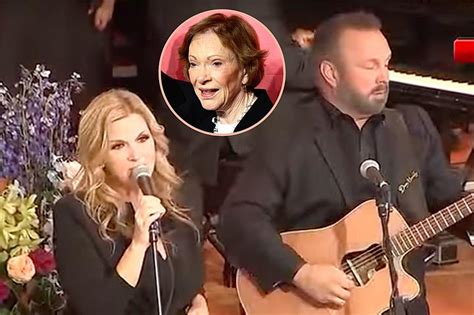 Garth Brooks + Trisha Yearwood Sing at Rosalynn Carter's Funeral