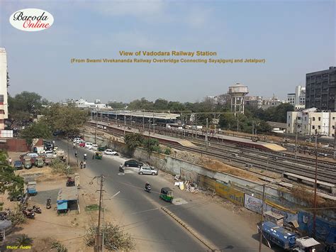 Baroda Photographs - View of Vadodara Railway Station