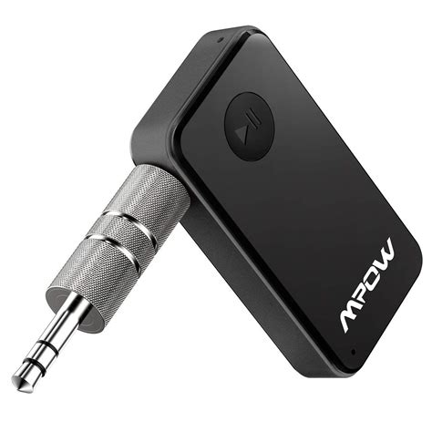 Mpow Bluetooth Receiver, Streambot Mini Bluetooth Car Aux Adapter / 10Hrs Hands-Free Car Kits ...