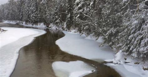 Nature: Snowfall in New Hampshire - CBS News