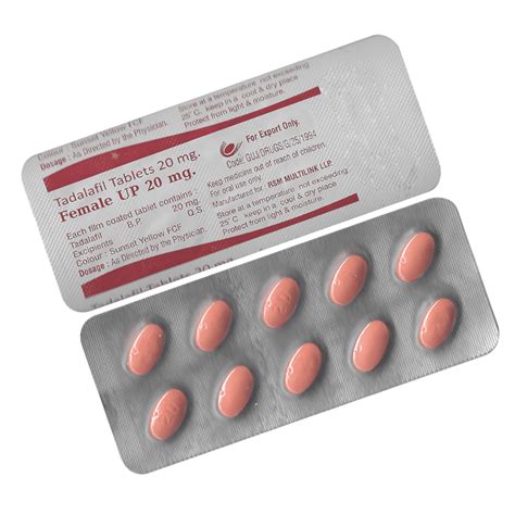 Buy Female Up (Tadalafil 20mg) Tablets Online For Women @Best Price