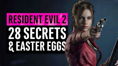 Resident Evil 2 | 28 Secrets and Easter Eggs - YouTube