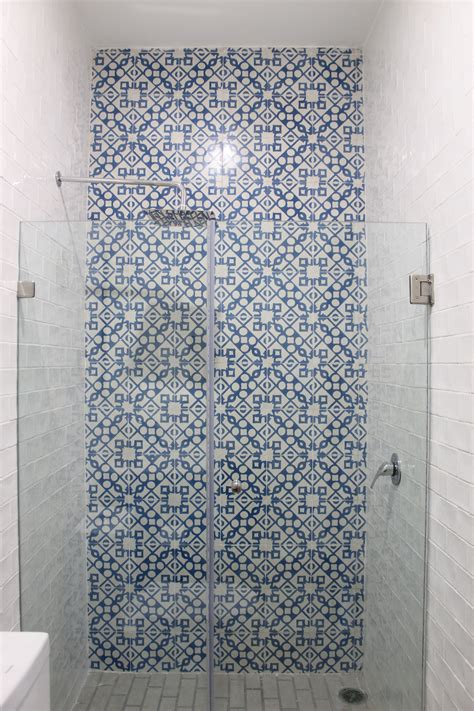 moroccan tile in guest bathroom #home #bathroom #tile #gestbathroom | Moroccan tile bathroom ...