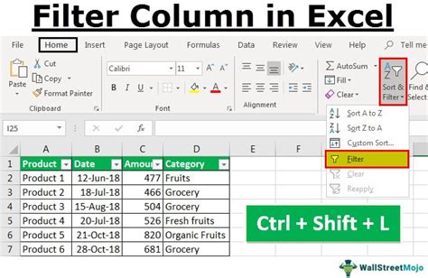 Filter in Excel - How to Add/Use Filters in Excel? (Step by Step)