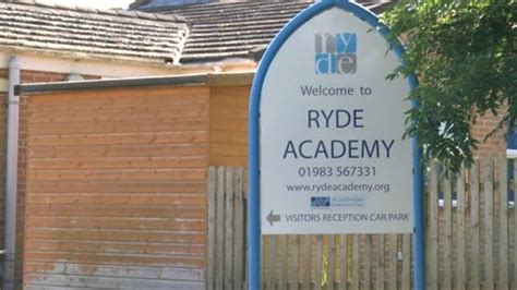 Ryde Academy head Dr Rory Fox head leaves post - BBC News