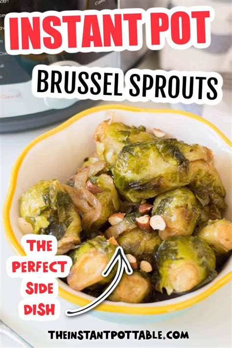 Instant Pot Brussel Sprouts - The Instant Pot Table