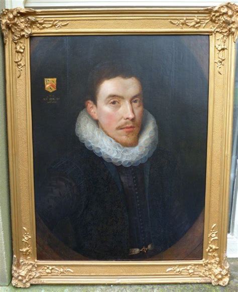 Sold....Portrait Of A Member Of The Stafford Family 1613; English School