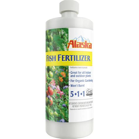 Alaska Fish Emulsion Fertilizer and Plant Food, 32 oz. - Walmart.com - Walmart.com