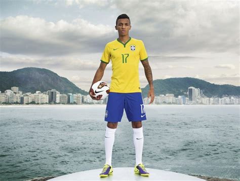 New Brazil World Cup 2014 Kit- Nike Brasil Home Shirt 2014/15 | Football Kit News| New Soccer ...