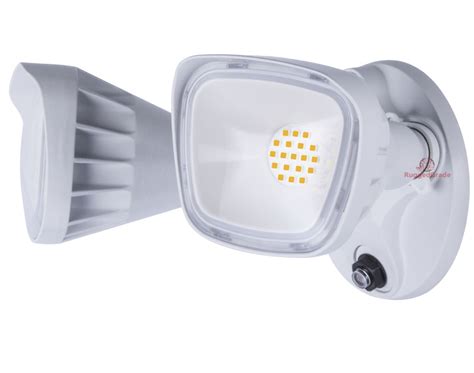 20 Watt Adjustable LED Flood Light - White - 1,750 Lumen - D