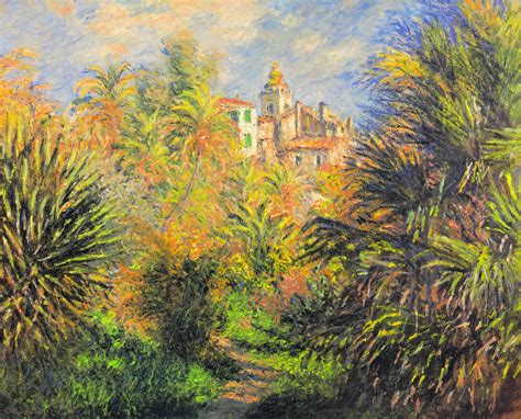 Gardens at Bordighera, 1884 Art Print by Claude Monet | King & McGaw