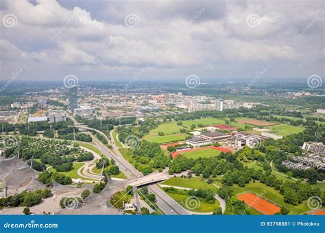 Aerial View of Munich, Germany Editorial Photo - Image of angle ...