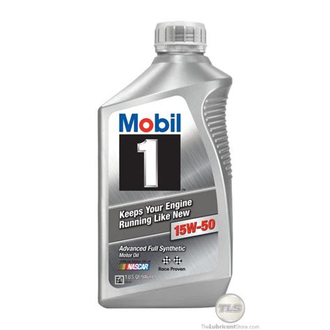 Mobil 1 15W-50 (Case - 6 Quarts)