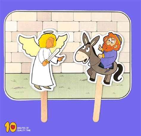 Balaam and the Talking Donkey Craft – 10 Minutes of Quality Time