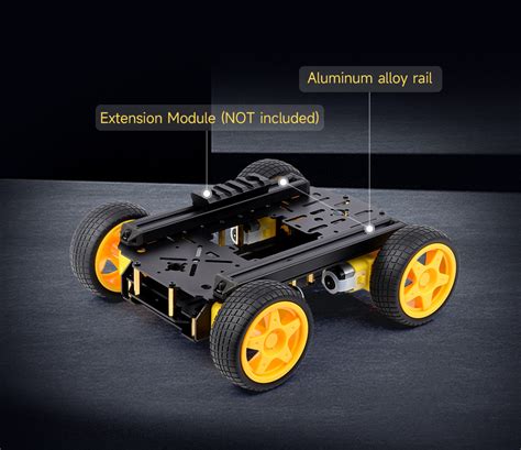 Robot-Chassis Series Smart Mobile Robot Chassis Kit, Options for wheels ...