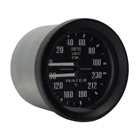 Smiths Classic Dual Gauge With Degree F Temp Range | CB-DUAL | Merlin Motorsport